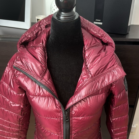 Canada Goose Cypress Hooded Jacket with Black Logo - Picture 3 of 13